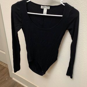 Forever 21 Scoop Neck Bodysuit